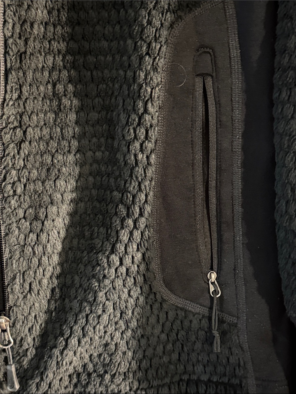 The North Face Women's Black Teddy Fleece Jacket - full zip - Picture 5 of 11